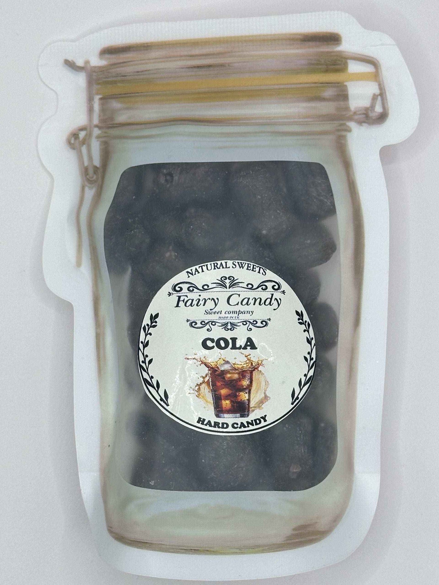 Hard Candy COLA flavour Natural Sweets Hard Sweets - - Snack, Bonbon old fashioned hard sweets gourmet sweets, candy cola,flavored sweets,candy melts, sweets gourmet sweets Candies Sugar fruit Cotton boiled sweets