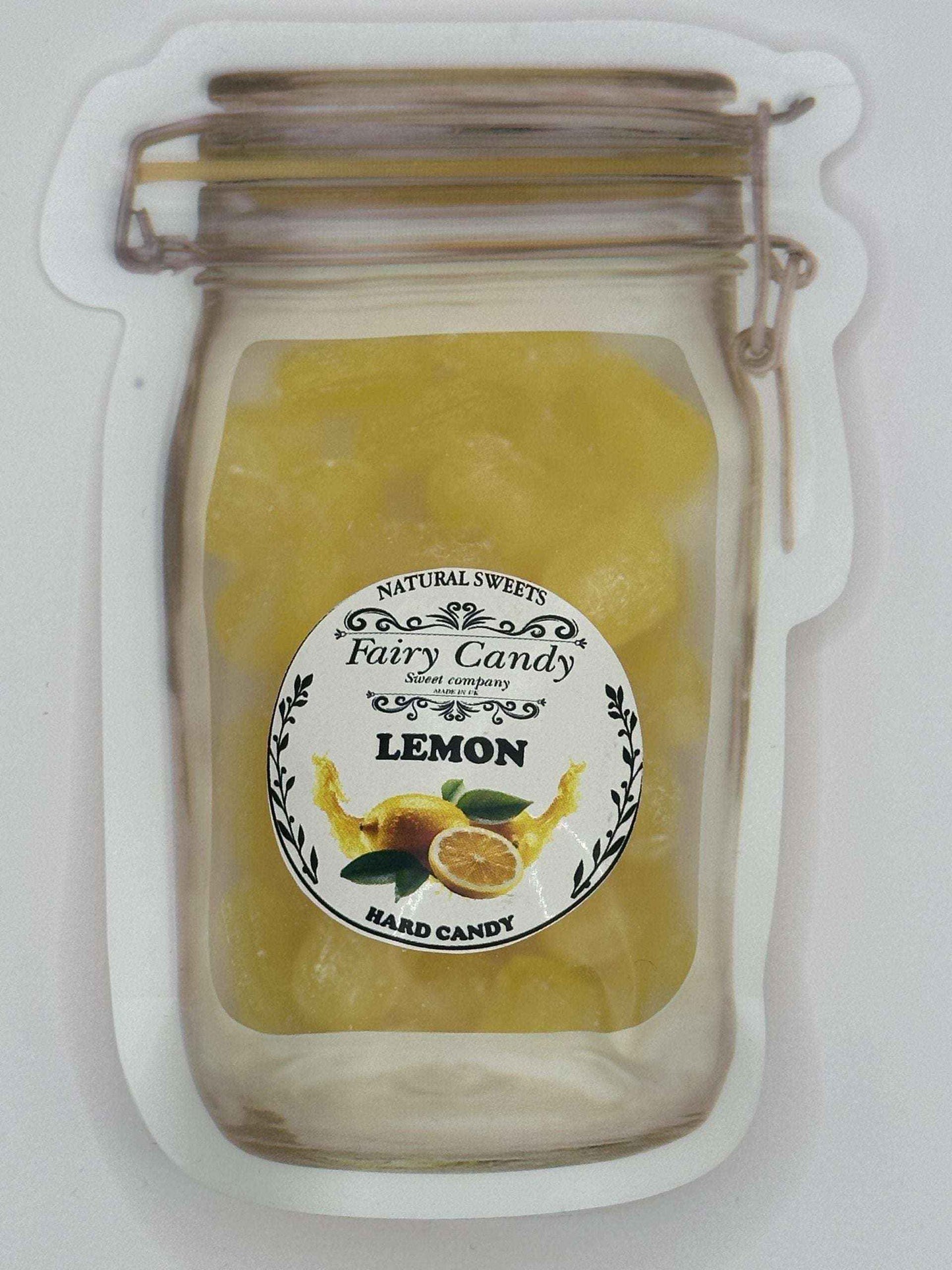 Travel Candy: Lemon Natural Sweets Hard Candy - - old fashioned hard candy sweets gourmet sweets, candy melts, sweets gourmet swisher sweets hard candy fruit snacks
