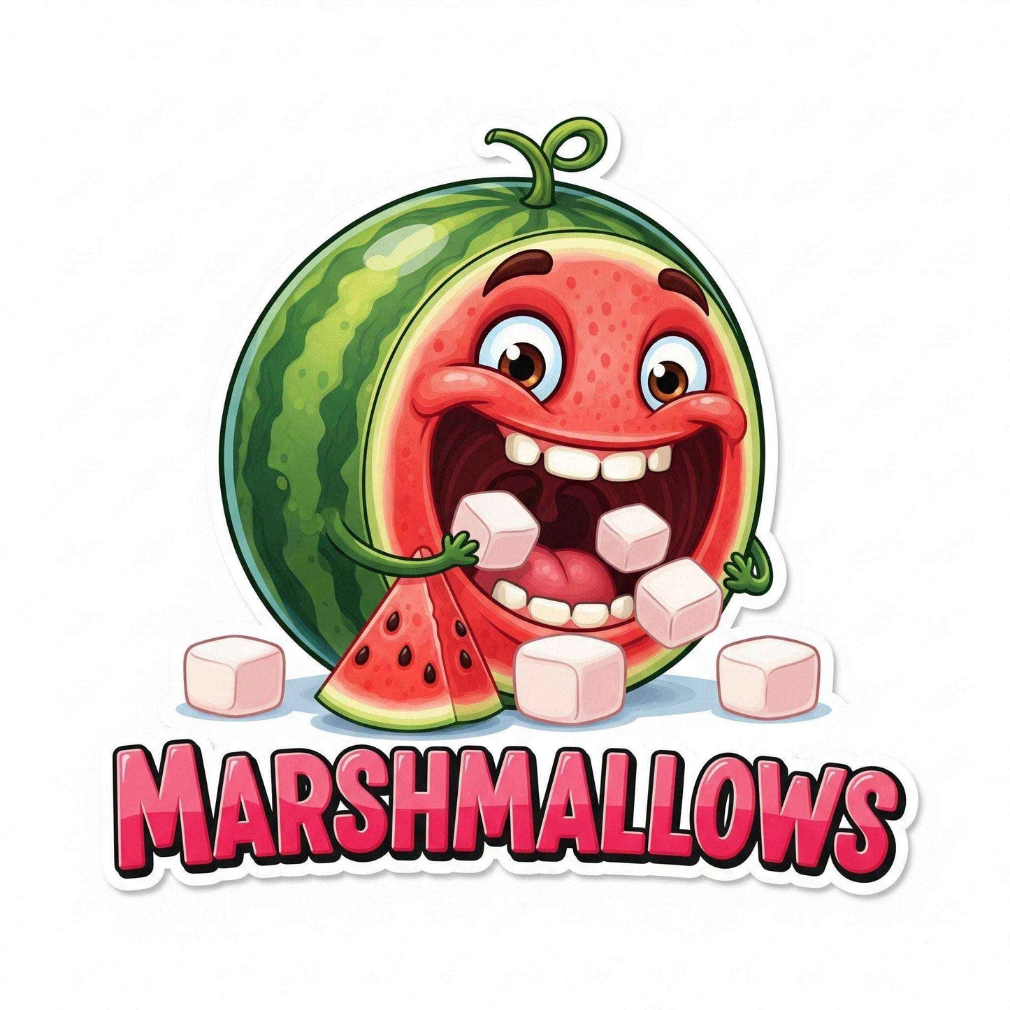 Watermelon Marshmallows
