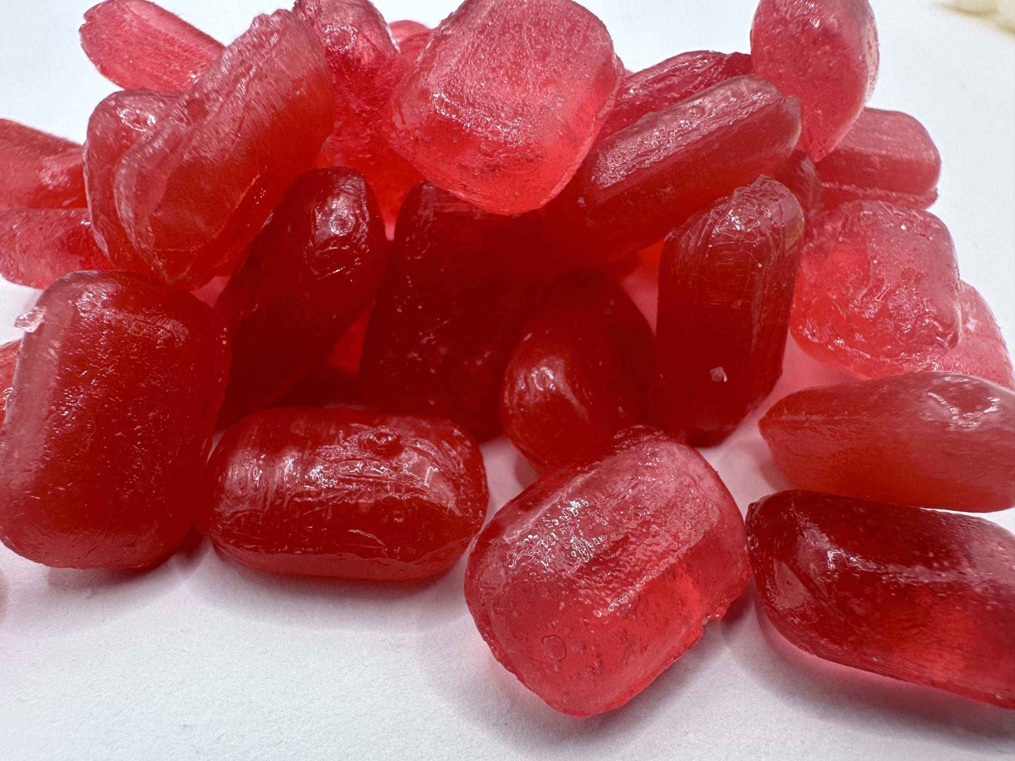 Boiled Sweets UK WATERMELON Hard Sweets - drop candy, natural sweets, boiled sweets, handmade candy, rock candy Bonbon Snack flings