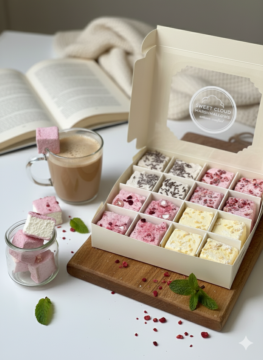 Gourmet Marshmallows Gift Edition marshmallow gift