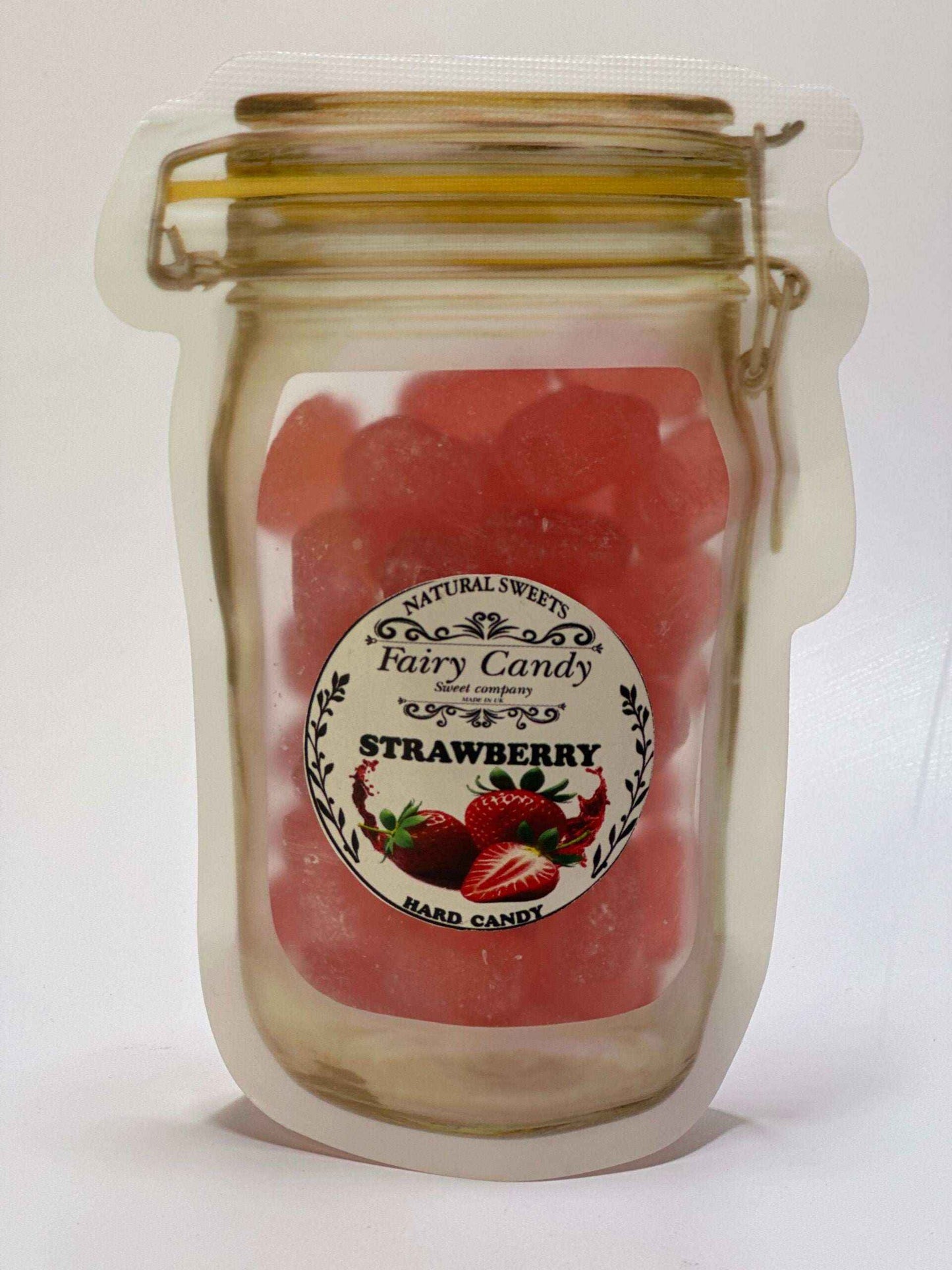 strawberry Hard Candy,hard Candy,natural sweets,drop candy, boiled sweets,handmade candy,rock candy,old fashioned sweets, better than fudge, retro sweets