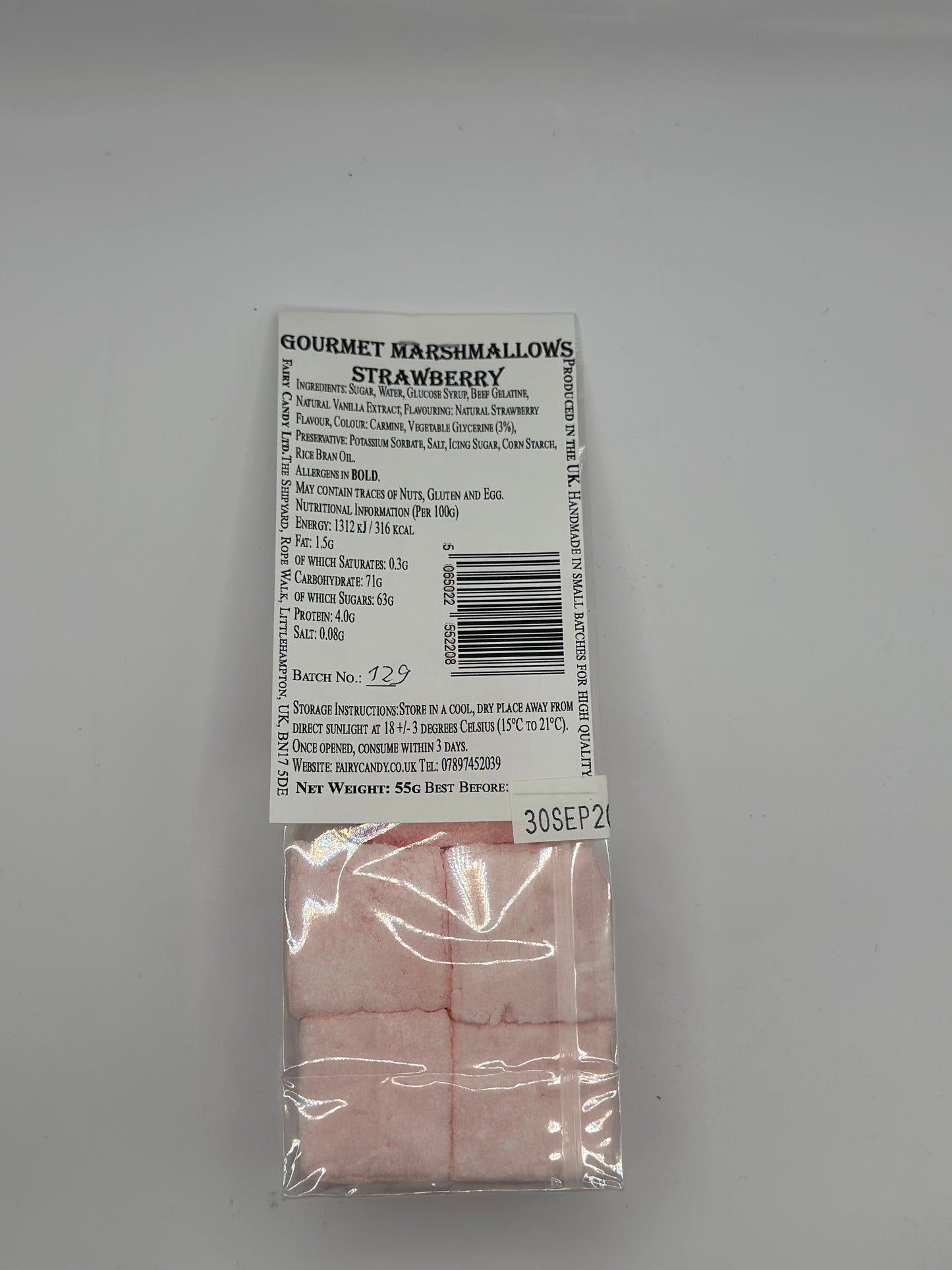 Strawberry Marshmallows