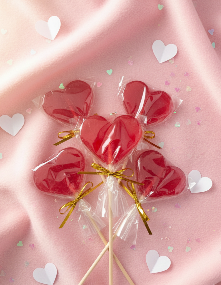 Watermelon lollipop
