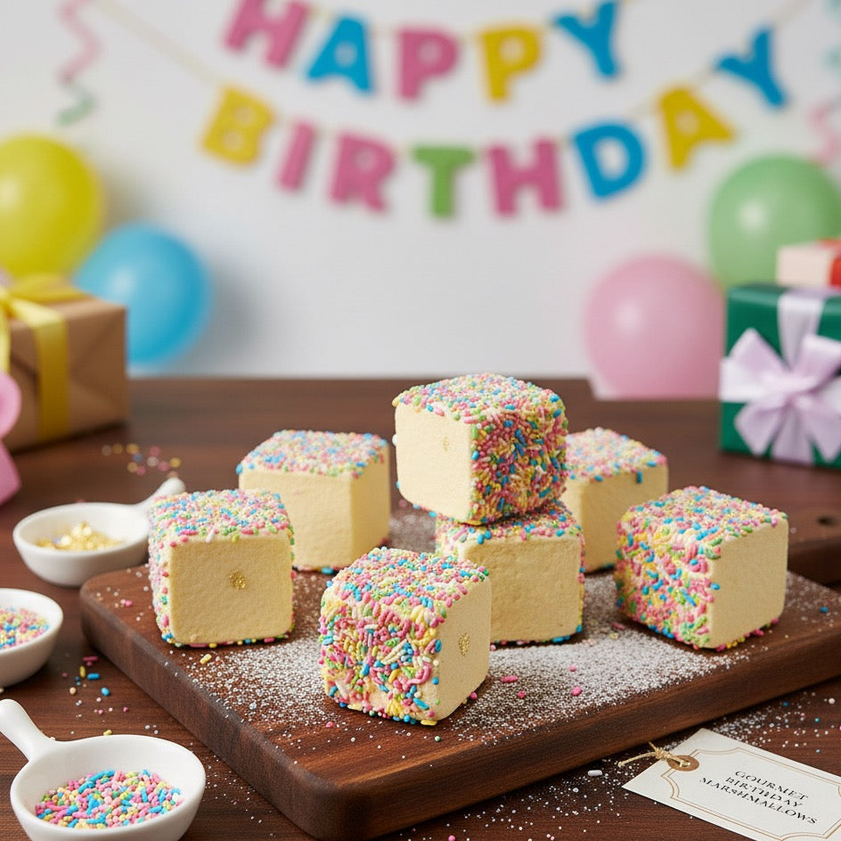 birthday cake marshmallows