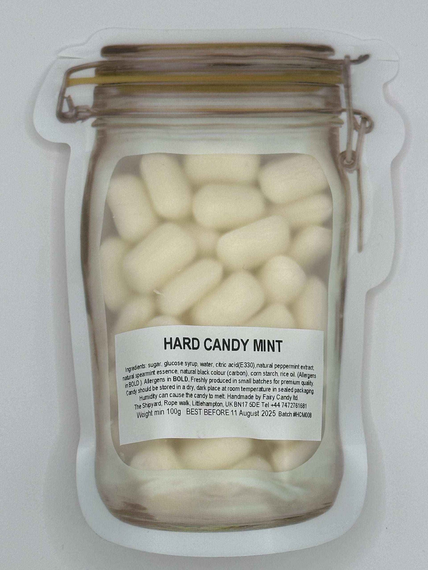 Travel Candy FRESH MINT flavour Natural Sweets Hard Candy - - Snack, Bonbon old fashioned hard candy tin sweets, gourmet sweets, candy melts, candy mint flavored tin sweets gourmet sweets fresh mint Sugar