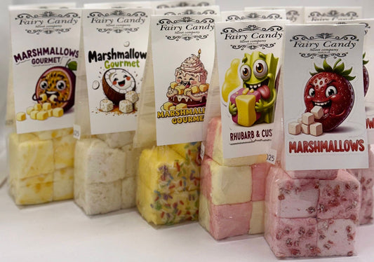 set of gourmet marshmallows