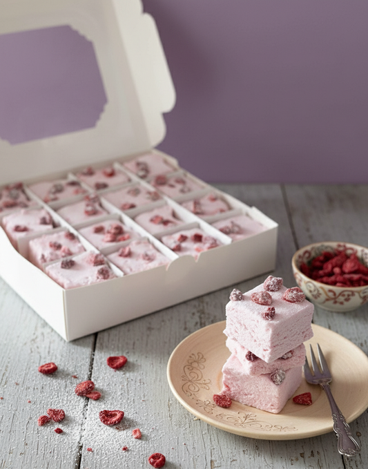 gourmet srawberry marshmallows