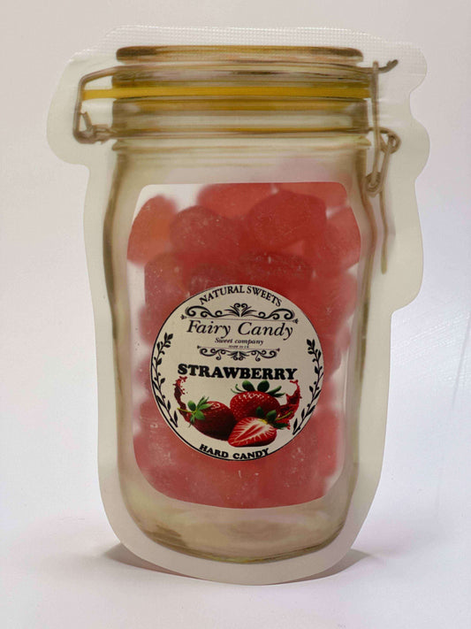 hard candy strawberry boiled sweets