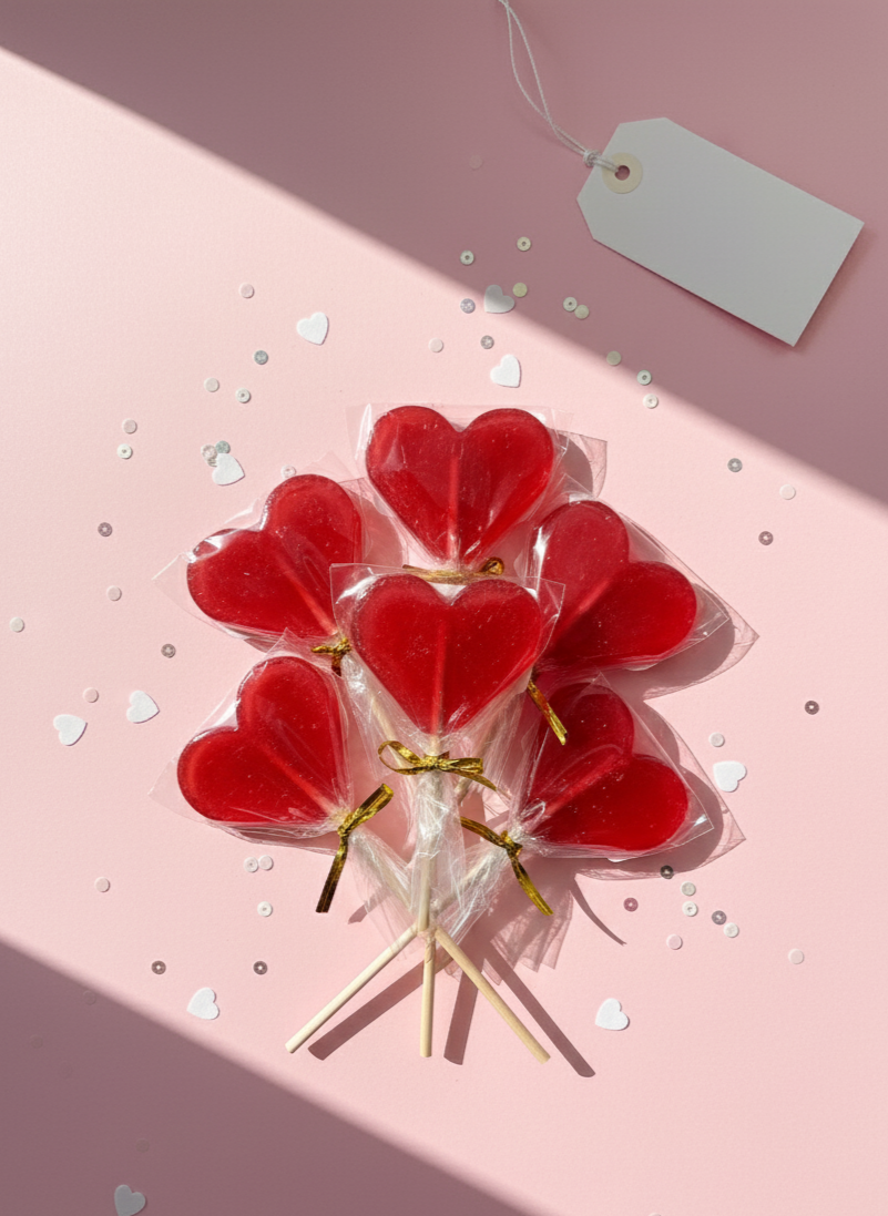 watermellon lollipop strawberry lollypop