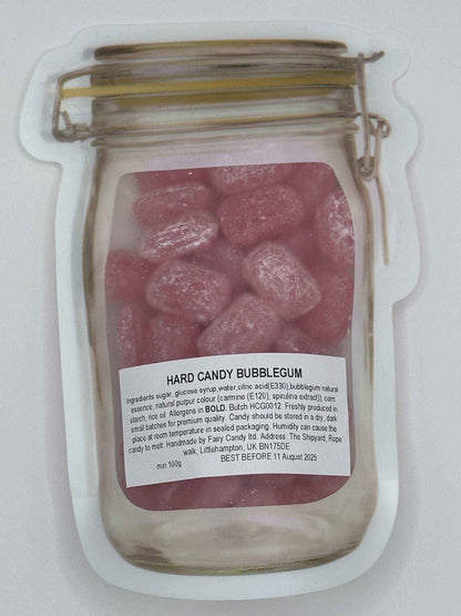Bubblegum  boiled sweets, handmade candy, drop candy, natural sweets,  rock candy Bonbon Snack