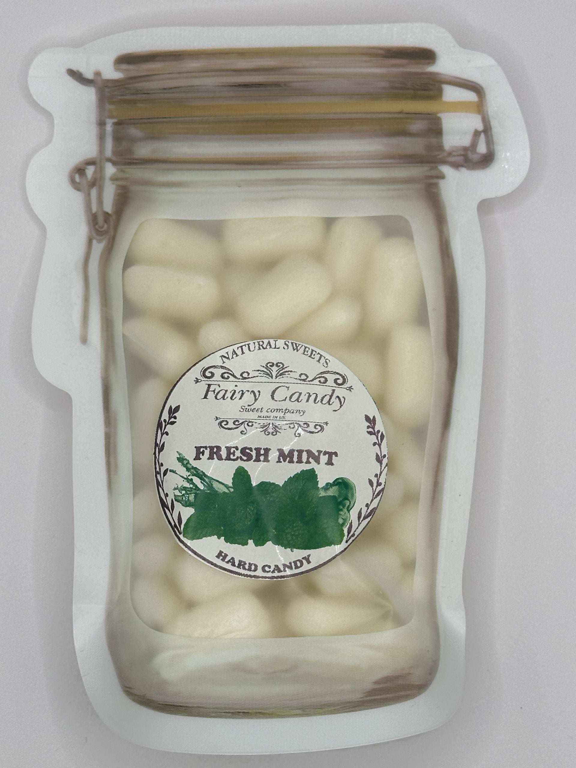 Travel Candy FRESH MINT flavour Natural Sweets Hard Candy - - Snack, Bonbon old  fashioned hard  candy tin  sweets, gourmet  sweets, candy melts, candy  mint  flavored tin  sweets gourmet  sweets fresh  mint Sugar