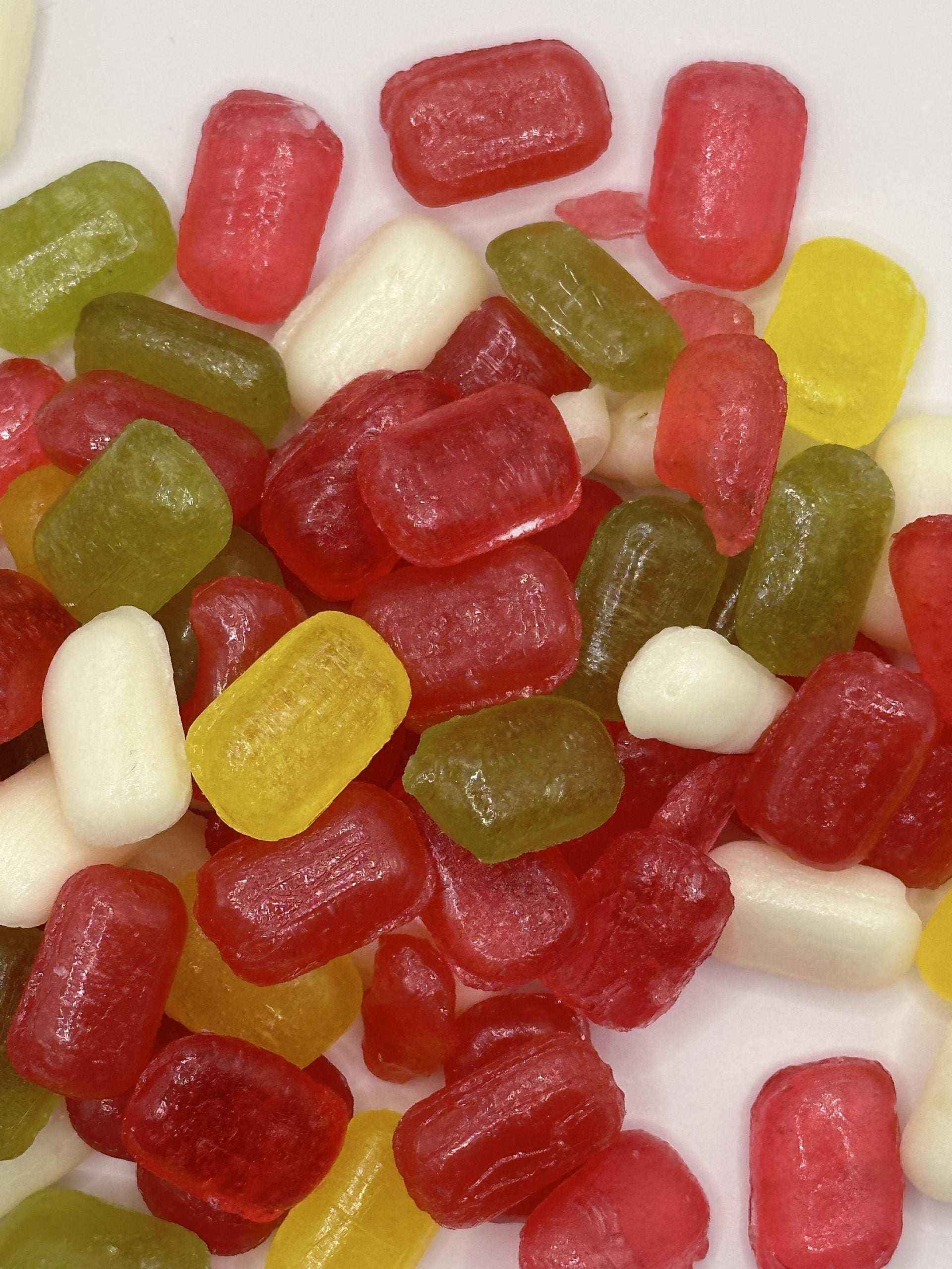 HARD CANDY TROPICAL FRUIT Candy Sweet Snack Bonbon Candies melt candy tropical  slices hard  candy fruit  snacks Natural sweets treats