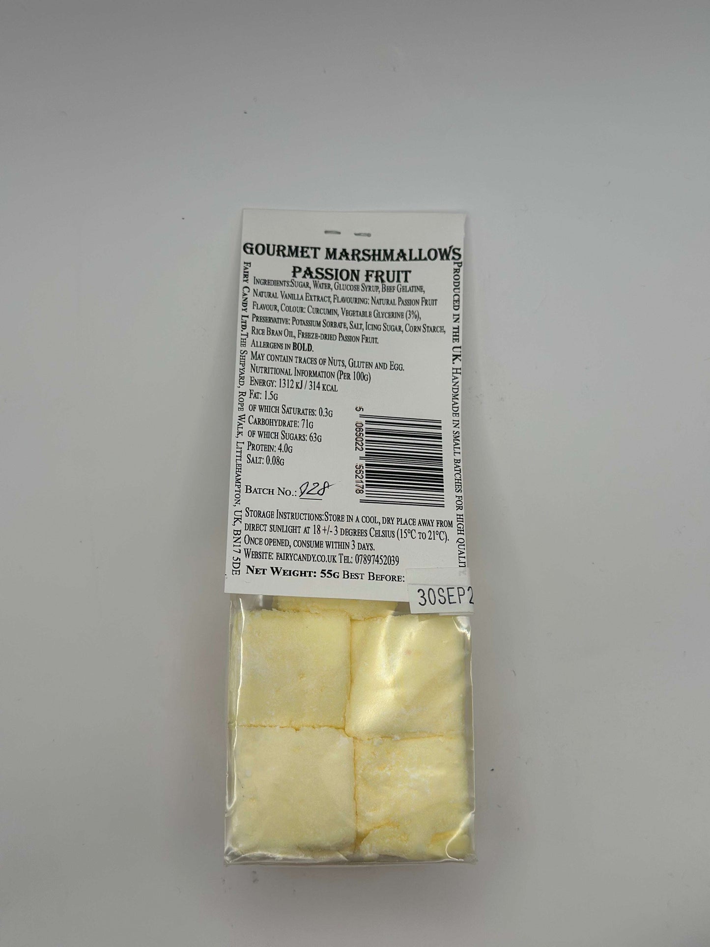 passion fruit marshmallows