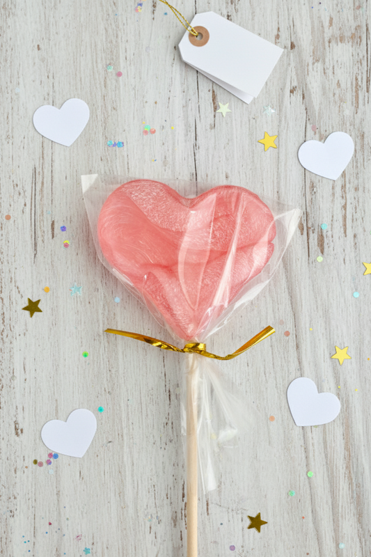 Watermelon lollipop