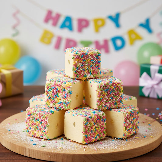 birthday cake marshmallows