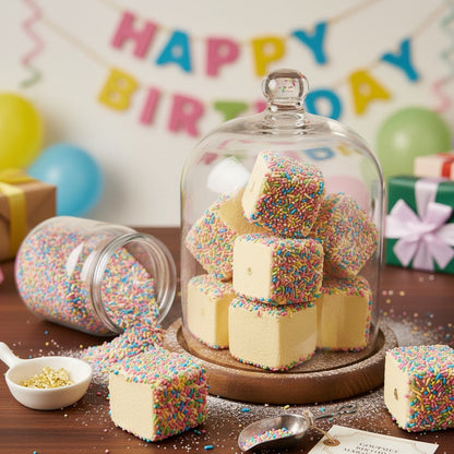 birthday cake marshmallows