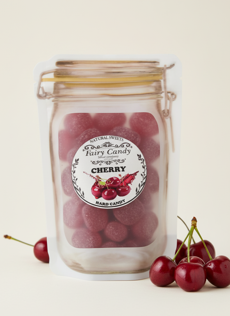 boiled sweets cherry hardcandy